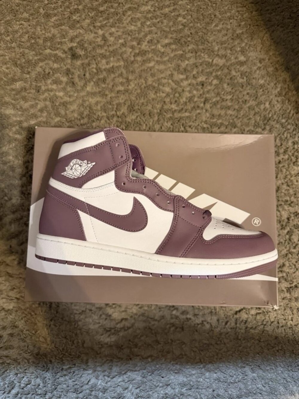Size 12 - Air Jordan 1 Retro OG High Mauve
